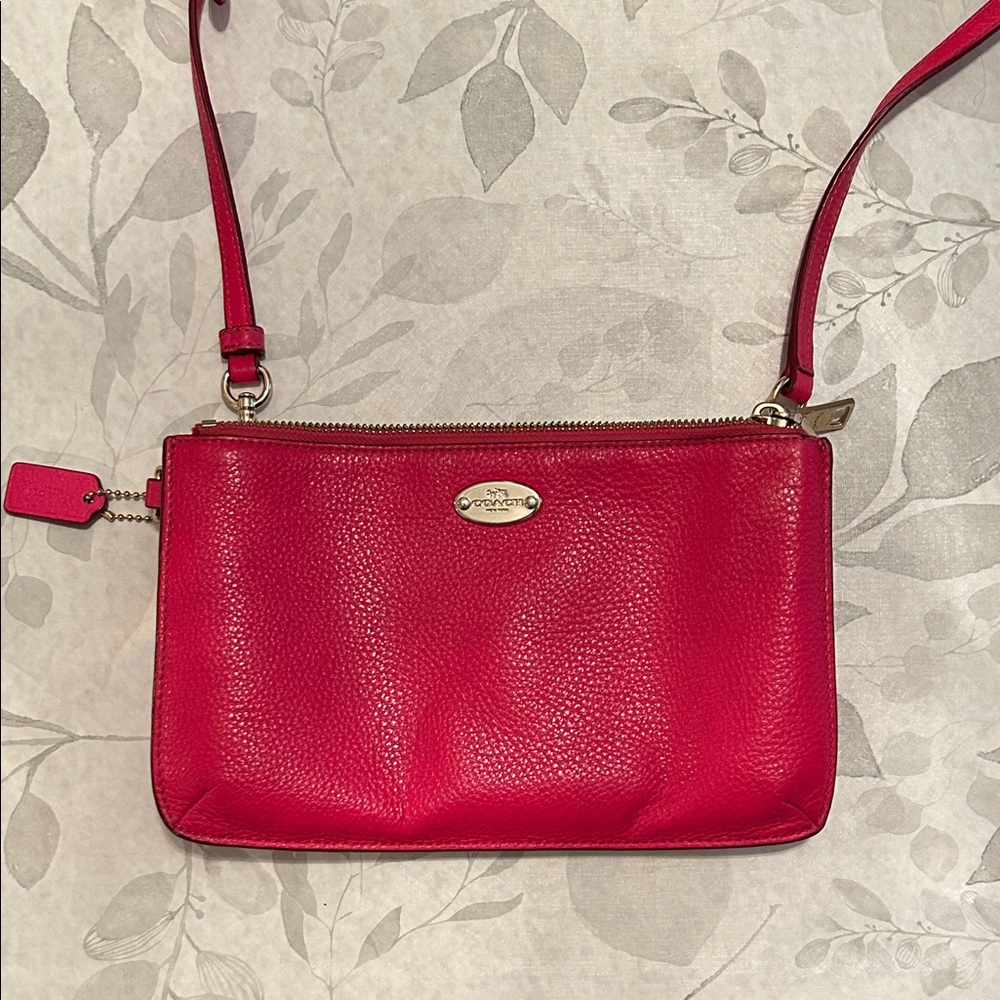 Coach Vibrant deep pink Crossbody Bag